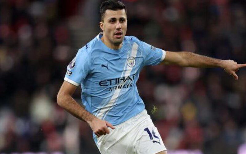 Man City reject Barcelona bid for Rodri – Reports