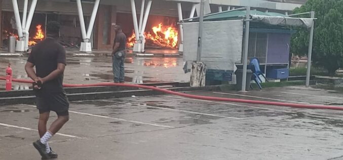 Fire outbreak rocks SPAR outlet in Calabar