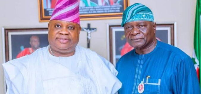 ‘Osun Govt gave me car, not you’ — Oyinlola denies Adeleke’s claim