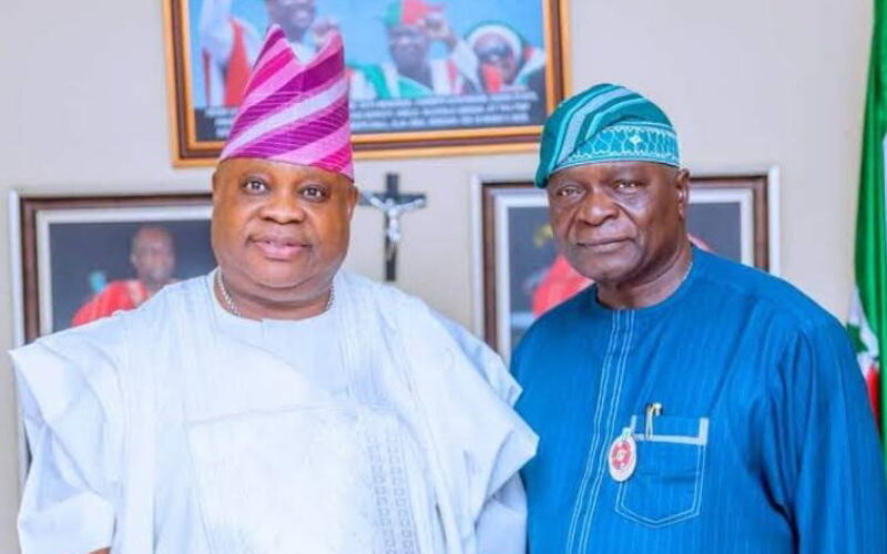 ‘Osun Govt gave me car, not you’ — Oyinlola denies Adeleke’s claim