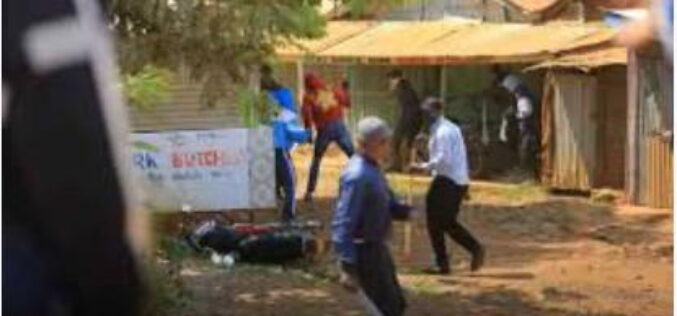 Violence erupts in western Kenya ahead of opposition rally