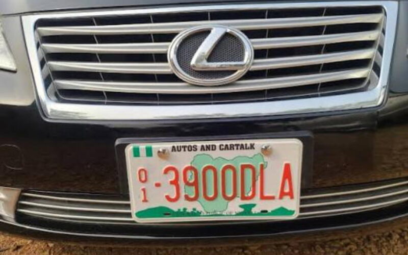 Lagos Govt bans permanent use of dealer number plates by motorists
