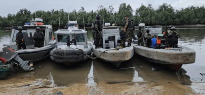 Navy intercepts illicit petroleum products, drugs in Lekki