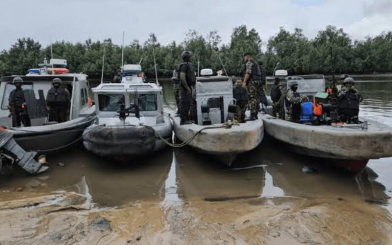 Navy intercepts illicit petroleum products, drugs in Lekki