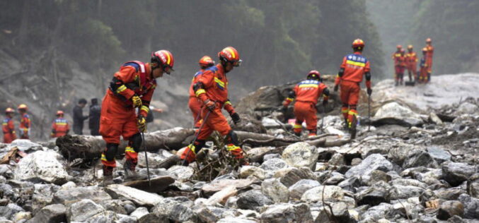 Rescuers dig into tunnel as missing toll from Nepal, China flood over 3,000