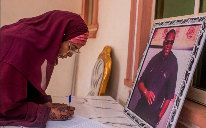 Musawa pays condolence visit to late actor Taiwo Hassan’s family
