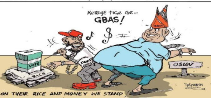 Cartoon: Grammar governor, shakis governor, native doctor governor, dancing governor – what’s next?