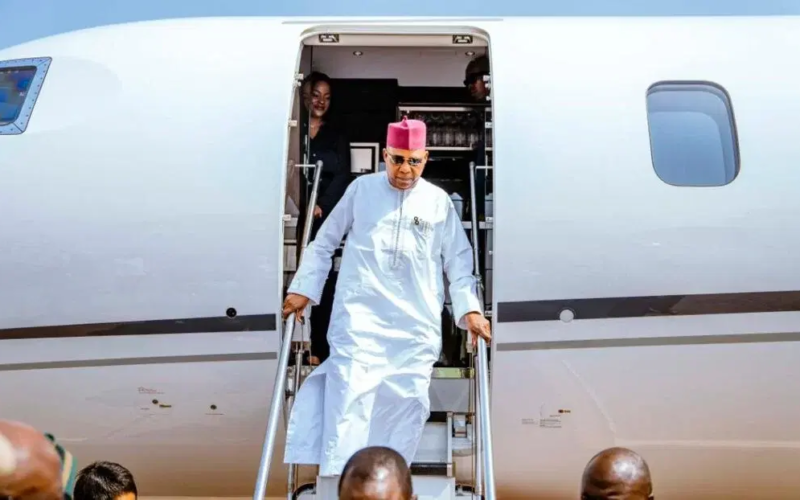 Shettima arrives in Luanda for AU summit
