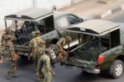 Osun Election: Soldiers restrict movement along INEC Office Road