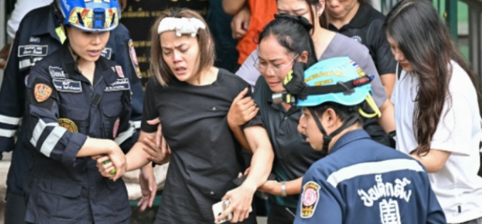Teen kills grandparents, six others in Thailand school shooting