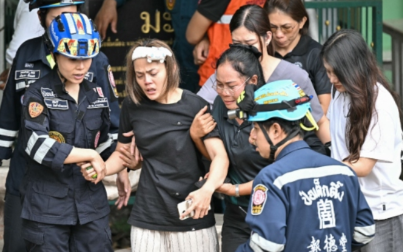 Teen kills grandparents, six others in Thailand school shooting