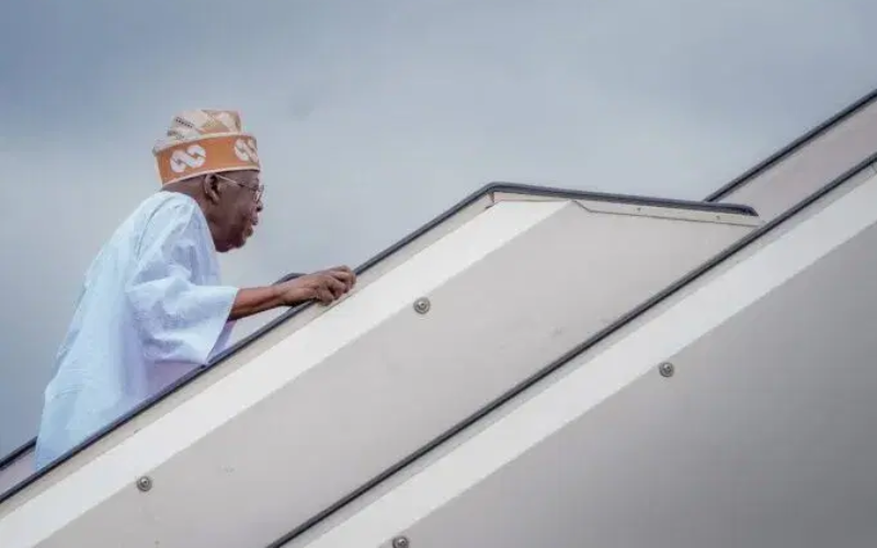 Tinubu jets out for 3-week European leave