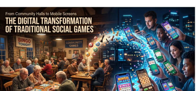 From Community Halls to Mobile Screens: The Digital Transformation of Traditional Social Games