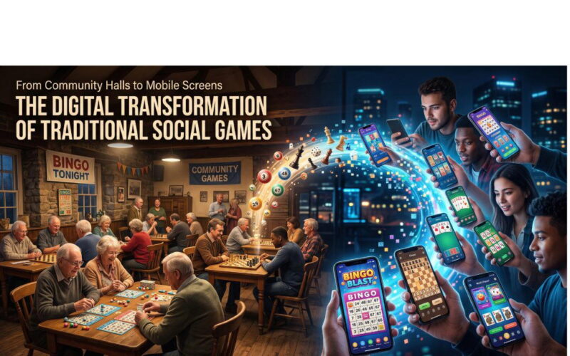 From Community Halls to Mobile Screens: The Digital Transformation of Traditional Social Games