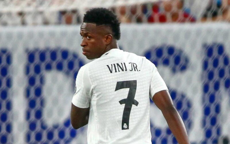 Arsenal dealt major blow as Vinicius signs new Real Madrid contract
