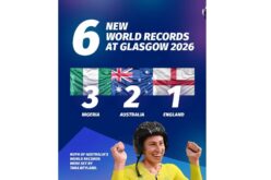Glasgow 2026: Nigeria surpass Australia, England in World Records race