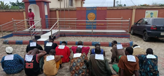 Amotekun arrests 15 suspected kidnappers, other criminals