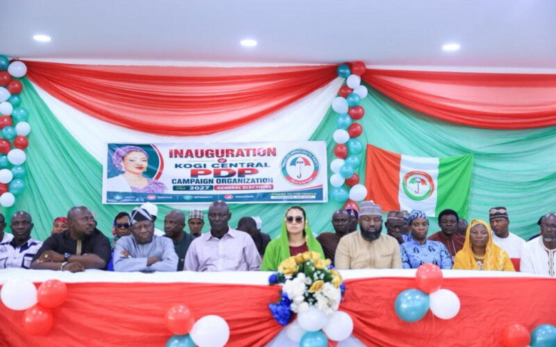 2027: Kogi Central PDP inaugurates campaign council, names Etudaiye DG