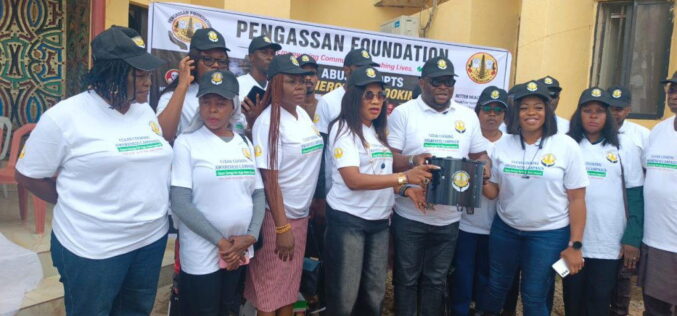 PENGASSAN distributes cooking stoves, gas cylinders to disabled, indigent women in Abuja