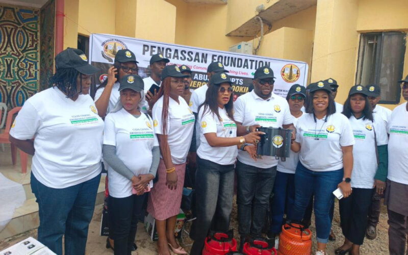 PENGASSAN distributes cooking stoves, gas cylinders to disabled, indigent women in Abuja
