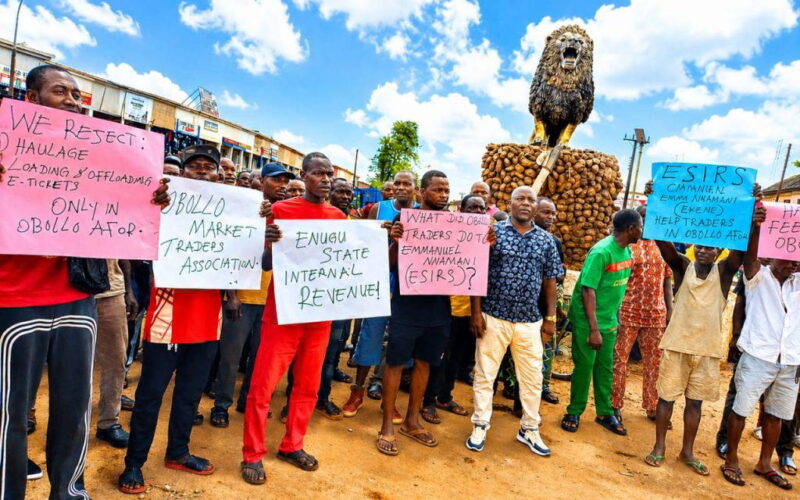 Protest shuts Obollo-Afor market over alleged selective haulage tax