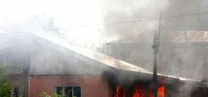 Fire guts hostel at St Louis College, Jos