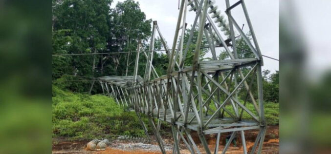 Five towers collapse as vandals attack 132kV transmission line