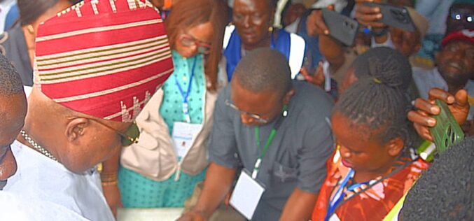 Updated: Gov Adeleke casts vote in Ede