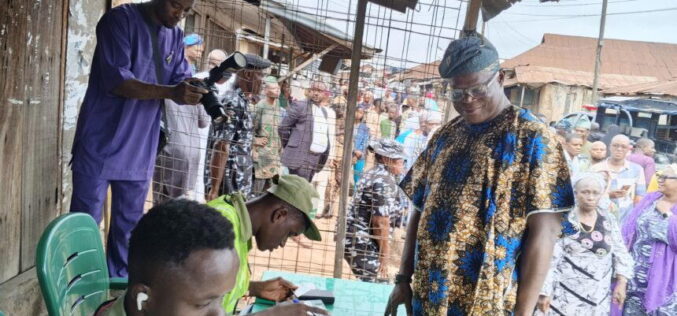 APC National Secretary, Senator Ajibola wins polling unit