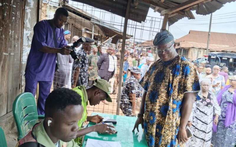 APC National Secretary, Senator Ajibola wins polling unit