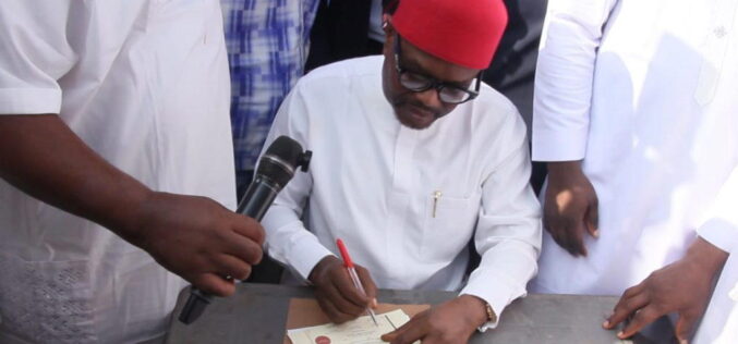 Enugu 2027: Nnaji signs one-term pact, vows to quit after four years
