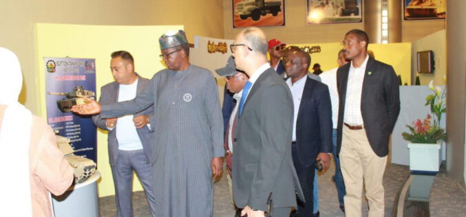 Nigeria targets local production of armoured vehicles, anti-drone systems