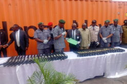 Customs hands over seized arms and ammunitions to NDLEA