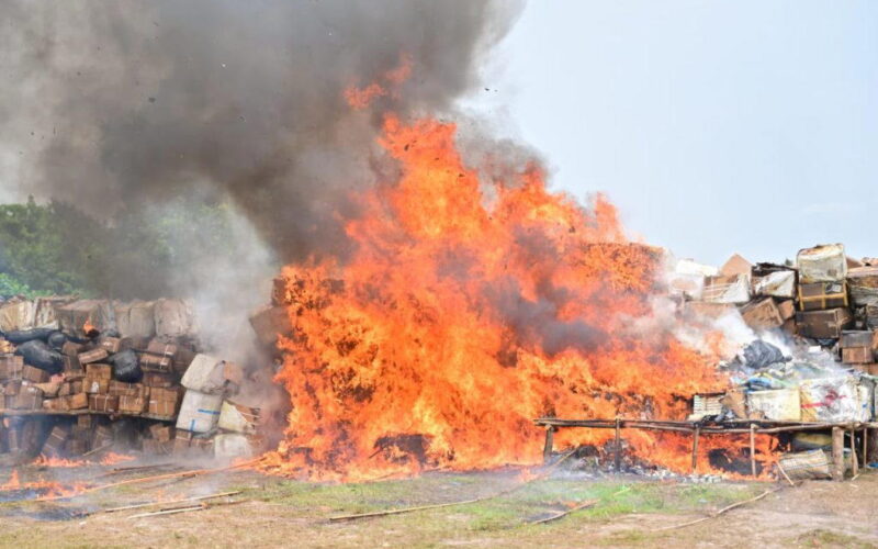NDLEA destroys N301bn worth of illicit drugs in Lagos