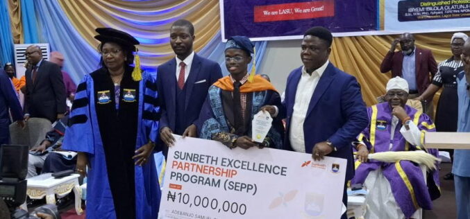 LASU best graduating student, Oluolamide, wins N10m prize
