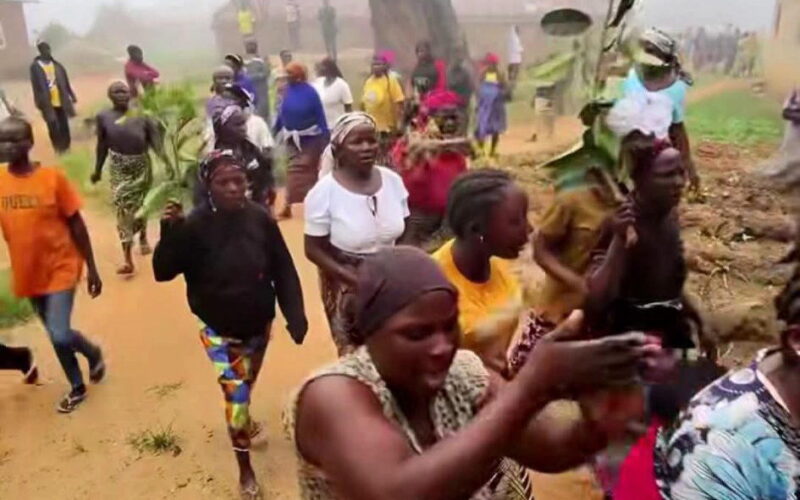 Women protest killings, as 24 victims receive mass burial in Plateau