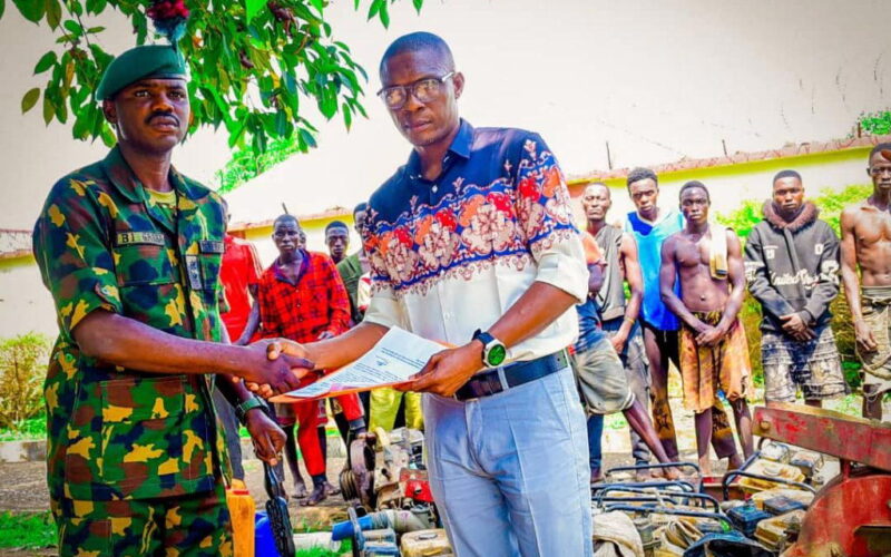 Mining Marshals hail Nigerian Army for handing over illegal miners