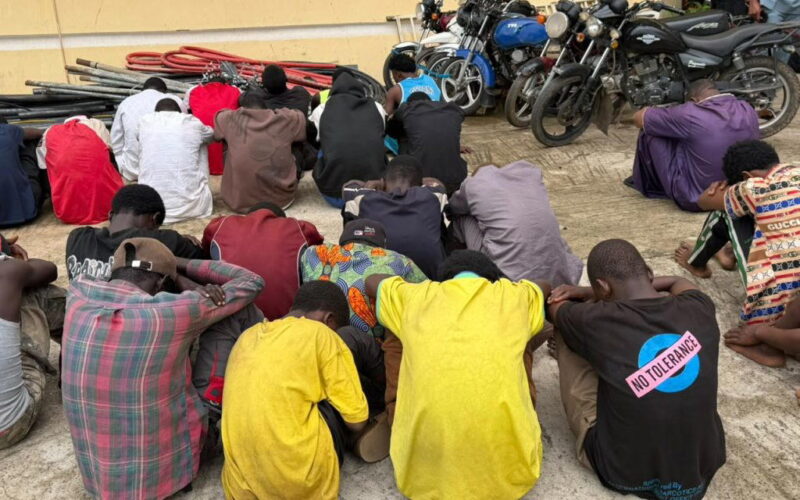 FCT police arrest 10 traffic robbers, 20 one-way offenders