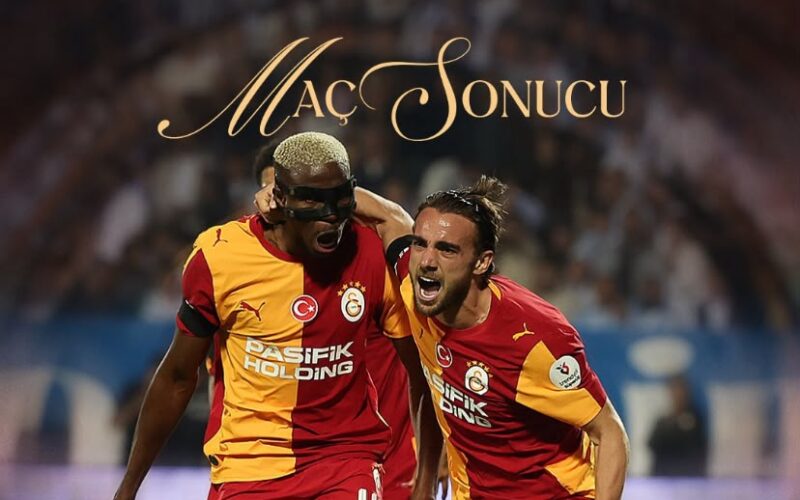 Osimhen scores twice as Galatasaray crush Erzurumspor