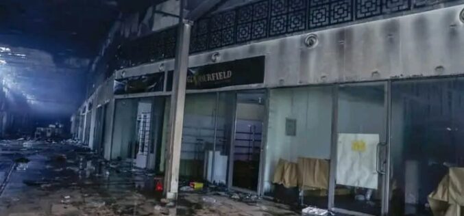 Otu assures SPAR fire victims of government assistance