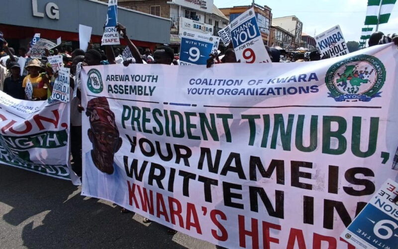 Kwara youths rally support for Tinubu over security interventions