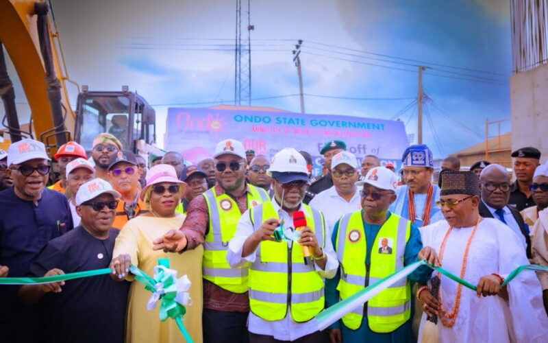 Aiyedatiwa flags off 2.38km Akure flyover, says project necessary