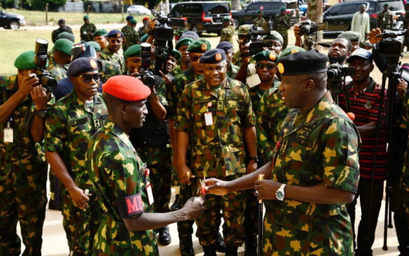 COAS commissions new officers’ quarters in Kaduna