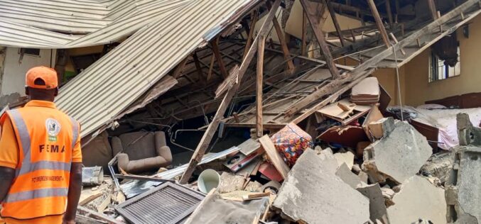 Two rescued as building collapses in Kubwa