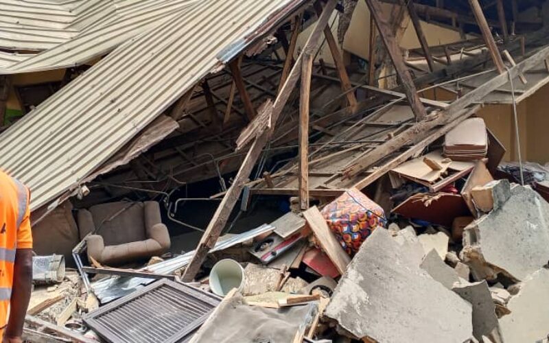 Two rescued as building collapses in Kubwa