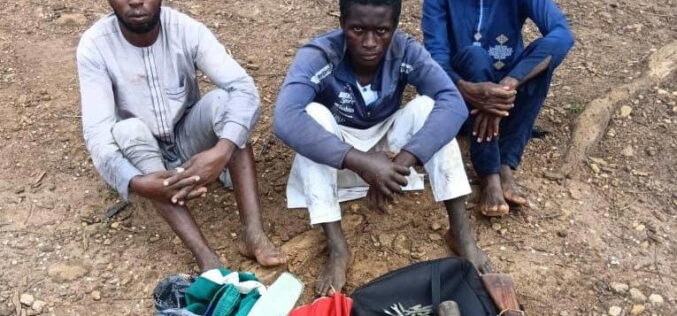 Troops arrest 3 alleged terrorist collaborators, destroy enclaves in Kaduna, Katsina