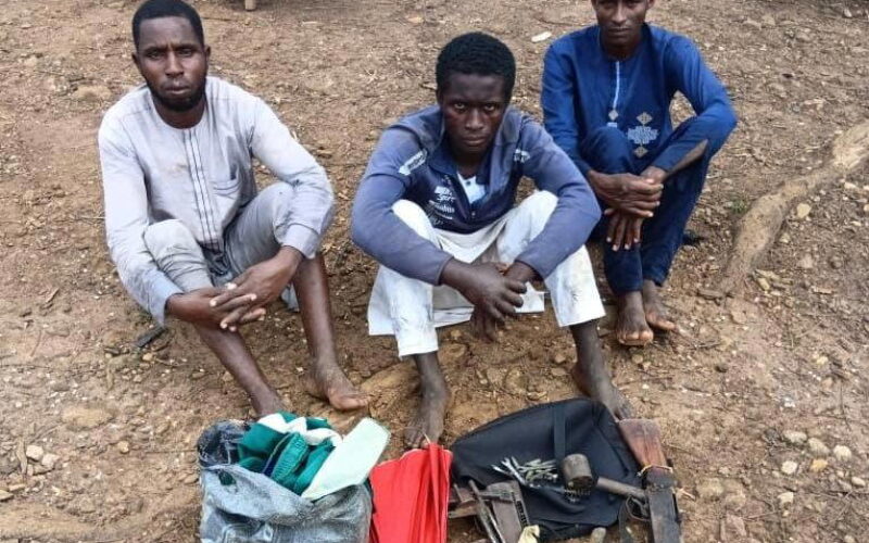 Troops arrest 3 alleged terrorist collaborators, destroy enclaves in Kaduna, Katsina