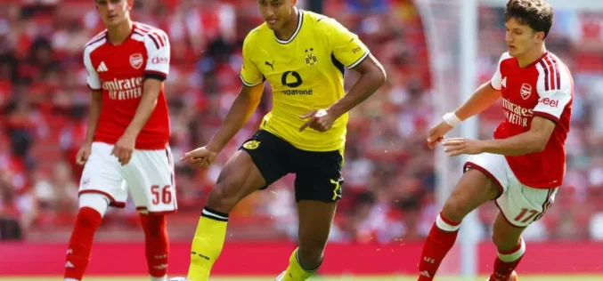 Arsenal suffer back-to-back pre-season defeats as Dortmund win Emirates Cup