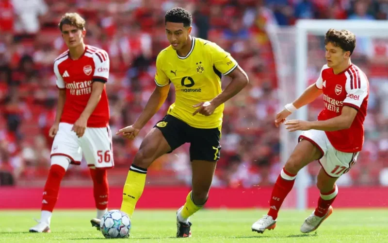 Arsenal suffer back-to-back pre-season defeats as Dortmund win Emirates Cup