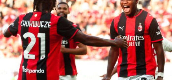 Amorim’s AC Milan come from behind to beat Man United 4-2 as Chukwueze shines